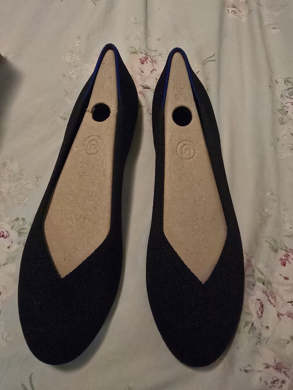 Rothys The Flat Original In Black Solid